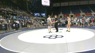 165 lbs Cons. Rd Of 64 - Jasper Johns, Kansas vs Brett Dietrich, Kansas