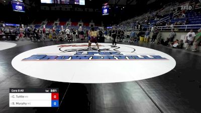 215 lbs Cons 8 #2 - Cittadino Tuttle, MN vs Samuel Murphy, MO