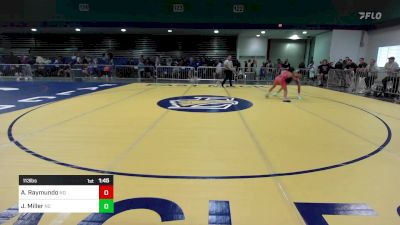 113 lbs Consi Of 64 #2 - Alex Raymundo, ND vs Jordan Miller, NC