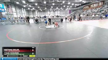 66-67 lbs Round 1 - Tyson Huguenin, Deer Park Ironman Wrestling Club vs Matthias Taylor, Moses Lake Wrestling Club