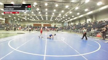 125 lbs Cons. Round 2 - Ryan Farley, Alfred State vs Cameron Hinchcliff, Oneonta State