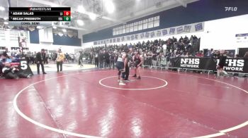157 lbs Cons. Semi - Micah Freimuth, Redlands vs Adam Salas, Los Alamitos