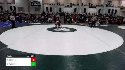 126 lbs Final - PJ Katz, Whitman-Hanson vs Coleson Tully, Carver