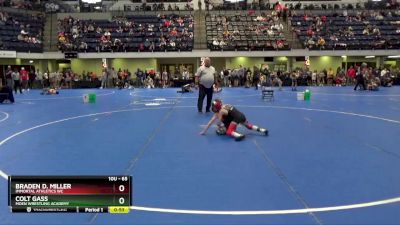 65 lbs Cons. Round 2 - Braden D. Miller, Immortal Athletics WC vs Colt Gass, Moen Wrestling Academy