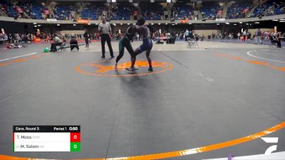 115 lbs Cons. Round 3 - Manar Salem, Richwoods vs Taniya Moss, Hillcrest