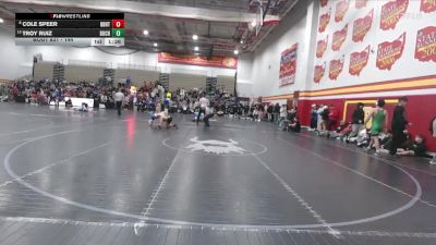 144 lbs Cons. Semi - Cole Speer, Brecksville-Broadview Hts. vs Troy Ruiz, Buchanan
