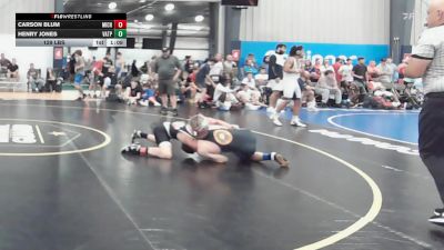 129 lbs Rr Rnd 1 - Carson Blum, Michigan Premier Red - BHS vs Henry Jones, Virginia Team Predator - BHS