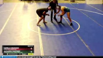 180 lbs Round 1 - Katianna Martinez, Evergreen Valley Wrestling Club vs Camilla Granado, Spring Hills Wrestling