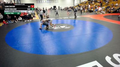 184 lbs Cons. Round 2 - Luke Dwyer, Manchester vs Gavin Malone, Trine