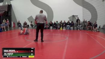 100 lbs Round 1 (8 Team) - Issac Brown, Burnett Trained (OH) vs Nic Freeze, Legacy Red