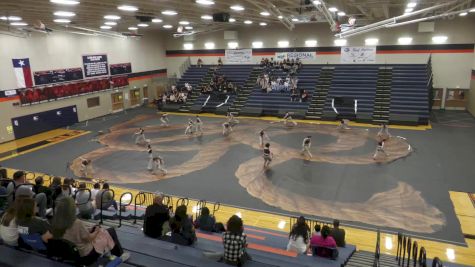 Clear Brook HS "Friendswood TX" at 2025 WGI Guard Austin Regional