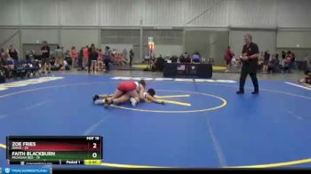 152 lbs Round 3 (6 Team) - Zoe Fries, Idaho vs Faith Blackburn, Michigan Red