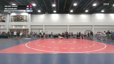 135 lbs Champ. Round 1 - Melania Turano, Savage Wrestling Academy vs Isis Alston-Bey, Angry Peach