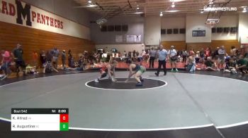 152 lbs Final - Kolby Allred, Va vs Riley Augustine, Sc