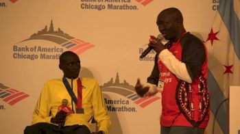 2013 Chicago Marathon Press Conference - Men's Winner Dennis Kimetto (Part 2)