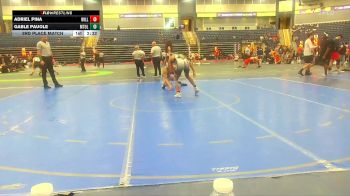 149 lbs 3rd Place Match - Adriel Pina, University Of Central Florida vs Gable Pauole, Mt. Olive