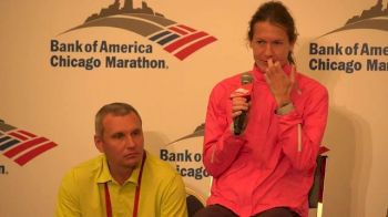 Chicago Marthon-Press Conference-Women's Top 3 (Part 2)