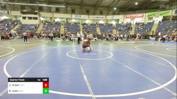 285 lbs Quarterfinal - Charles Green, East vs Braden Zack, Arvada West HS