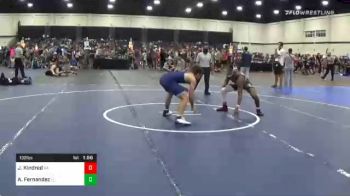 132 lbs Consolation - Joseph Kindred, GA vs Angel Fernandez, FL