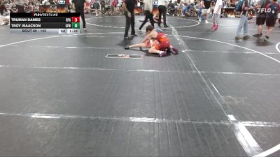 105 lbs Quarterfinal - Truman Dames, Riot Performance Academy vs Troy Isaacson, Central Florida Wrestling