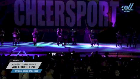 Athletic Cheer Force - Air Force 1 [2023 L4 Senior Open Coed] 2023 CHEERSPORT National All Star Cheerleading Championship