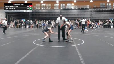 85-90 lbs Round 1 - Isabel Griffiths, RAW vs Aria Bushaw, Carolina Reapers