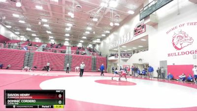 106 lbs 3rd Place Match - Dominic Cordero, Cleveland vs Davion Henry, Flossmoor (Homewood)