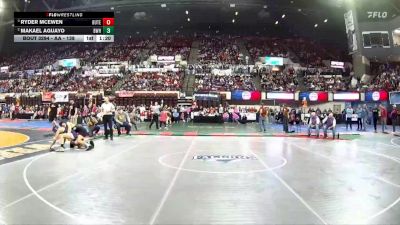 AA - 138 lbs Semifinal - Ryder McEwen, Butte vs Makael Aguayo, Billings West