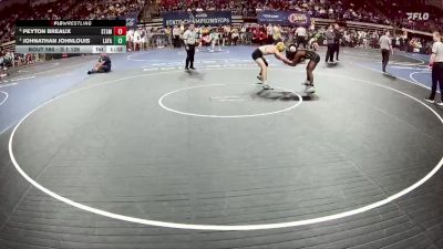 D 1 126 lbs Quarterfinal - Peyton Breaux, St. Amant vs Johnathan Johnlouis, Lafayette