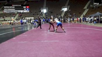 180 lbs Round 2 (8 Team) - Sophia Butler, Randolph vs Lexi Fornshell, Presbyterian