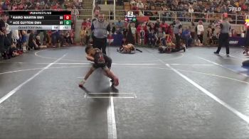 40 lbs Quarterfinal - Kairo Martin SW1, Ohio Heroes vs Ace Guyton SW4, Northwestern Youth
