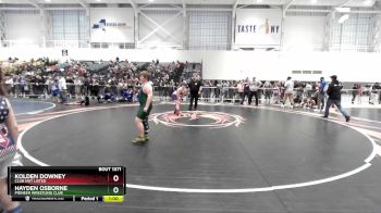 122 lbs Quarterfinal - Hayden Osborne, Pioneer Wrestling Club vs Kolden Downey, Club Not Listed