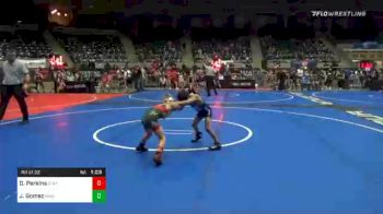 58 lbs Prelims - Dalton Perkins, Standfast vs Joshua Gomez, Nwa