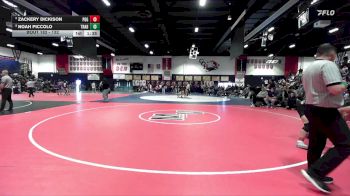 132 lbs Champ. Round 2 - Noah Piccolo, Trabuco Hills vs Zackery Dickison, Pacifica/GG