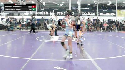 100 lbs Rr Rnd 2 - Jackson Pressman, Shore Thing WC - MS vs Connor Beckman, Dueling Bandits - MS