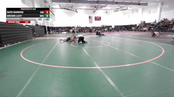 133 lbs Round 1 (3 Team) - Nate Barrios, San Joaquin Delta College vs Brodie Lacy, Shasta Community College