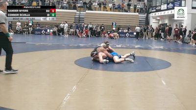 197 lbs Round Of 32 - Xander Myers, Ohio State vs Connor Scuilla, University At Buffalo