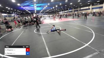 81 kg Round Of 16 - Xalox Magana, Dub Wrestling vs Cain Person, Santa Ynez Wr Ac