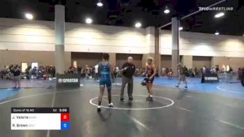 132 lbs Consolation - Jean Valoria, Garage Boyz Wrestling vs Ryu Brown, South Carolina