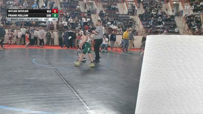 75_B lbs Consi Of 8 #1 - Wylee Ditzler, Wilkes Barre vs Frank Kellam, Conestoga Valley