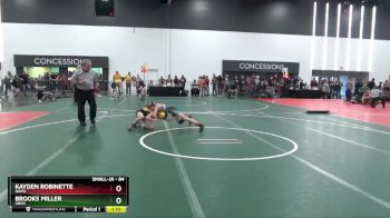 84 lbs Semifinal - Brooks Miller, ARCH vs Kayden Robinette, NAPO