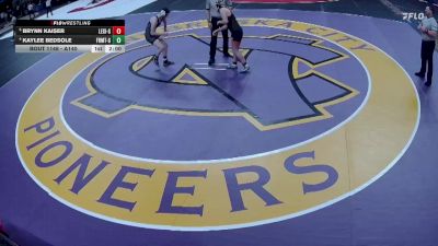 Quarterfinal - Brynn Kaiser, Lexington Girls vs Kaylee Bedsole, Fremont Girls