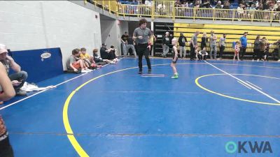 43-46 lbs Consi Of 4 - Koen Goodin, Cowboy Wrestling Club vs Kolter Gay, Blackwell Wrestling Club