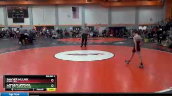 50 lbs Round 4 - Sawyer Mulnix, North Linn vs Camden Simmons, Hard Drive Wrestling Club