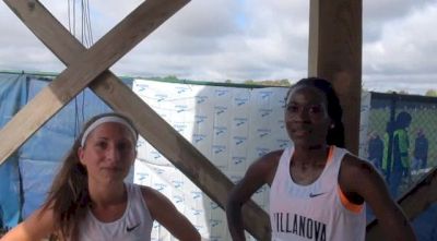 Villanova 1-2 and roommates Emily Lipari and Nicky Akande want to leave no stone unturned