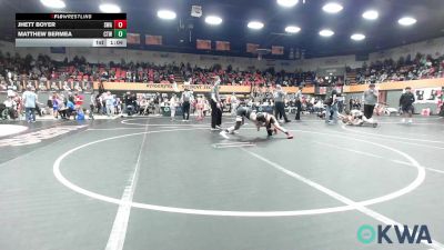 98 lbs Rr Rnd 3 - Jhett Boyer, Shelton Wrestling Academy vs Matthew Bermea, Clinton Youth Wrestling