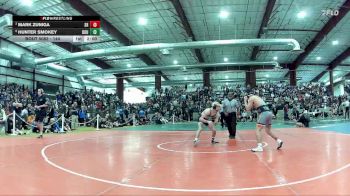 144 lbs Quarterfinal - Mark Zuniga, Shadow Ridge vs Hunter Smokey, Douglas