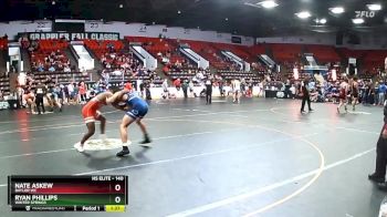140 lbs Quarterfinal - Ryan Phillips, Winter Springs vs Nate Askew, Baylor WC