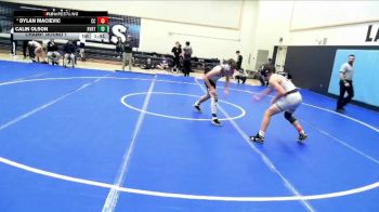 126 lbs Champ. Round 1 - Calin Olson, Riverton vs Dylan Macievic, Corner Canyon