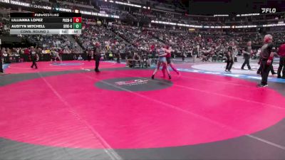 G145-4A Cons. Round 3 - Lillianna Lopez, Pueblo Central Girls vs Austyn Mitchell, Severance Girls